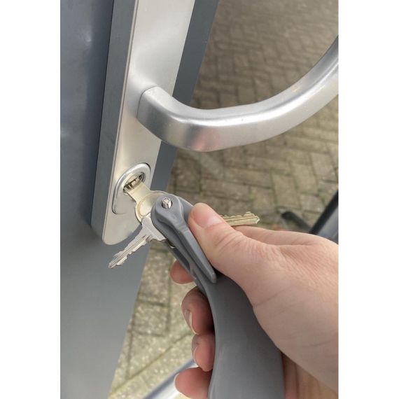 Portachiavi ergonomico gestione a rotazione 3 scomparti VivaMore ED9090 VivaMore