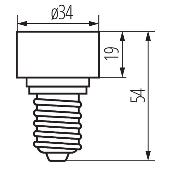 Adattatore per lampadine E14/GU10 Kanlux KA2190 Kanlux