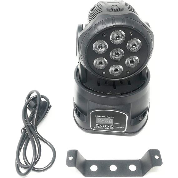 Testa mobile LED 7x10W RGB SP550 