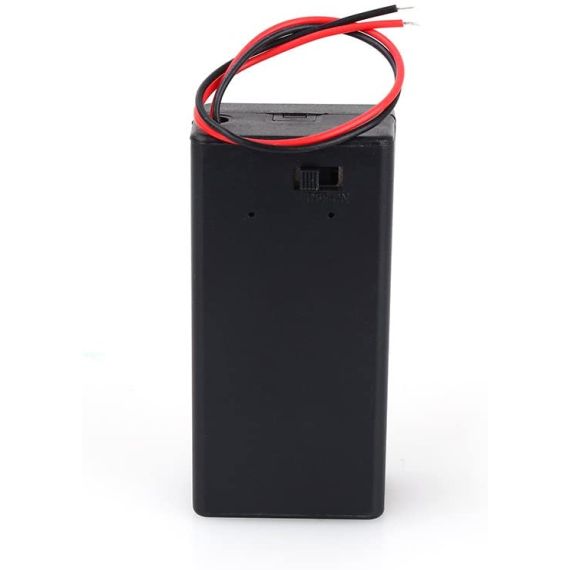 Custodia porta batteria 9V con interruttore WB631 