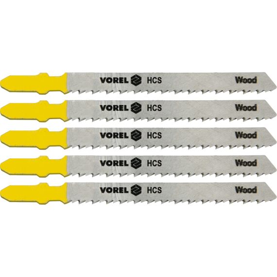 Lame per seghetto alternativo per legno e PVC blister da 5 Vorel D1176 Vorel