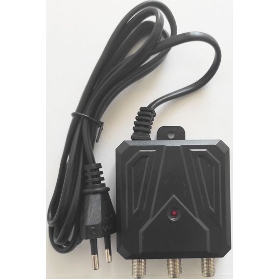 Alimentatore antenna TV 12V 300mA 2 uscite MT200 WEB
