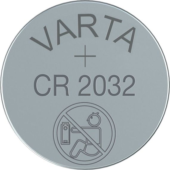 Batteria a bottone al litio 3 V CR2032 blister da 5 F1431 Varta