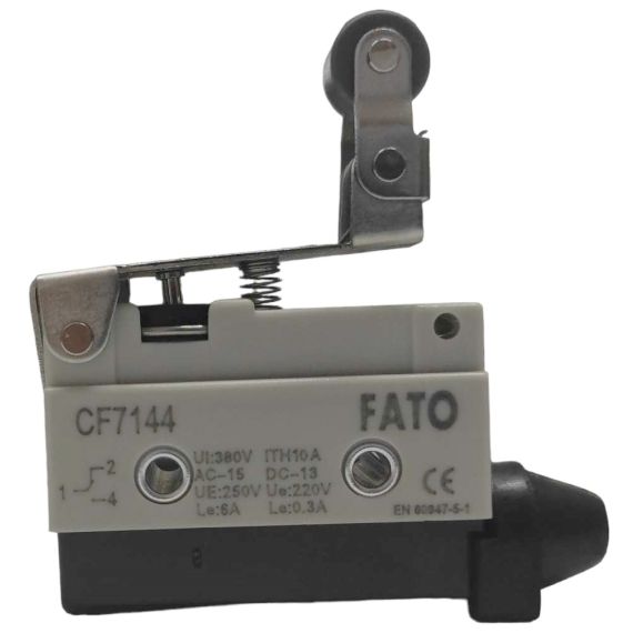 Interruttore di fine corsa orizzontale con leva a rullo 250V 10A CF7144 Fato EL2634 FATO
