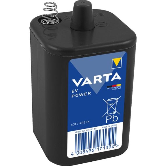 Batteria al cloruro di zinco 4R25X (431) 6V 8500mAh Varta F1730 Varta
