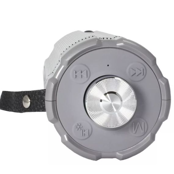 Altoparlante Bluetooth/USB/FM/LED 6W ricaricabile con pannello solare vari colori WB1638 