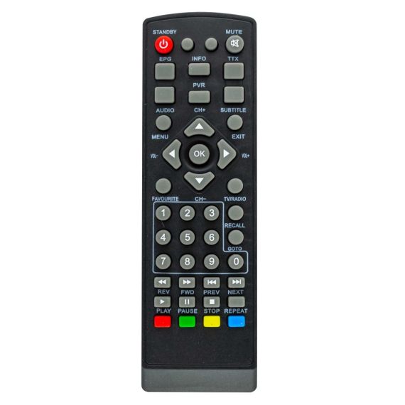 Decoder digitale terrestre HDMI/SCART/USB/LAN DVB T3 FULL HD 1080p H.265 WB2292 