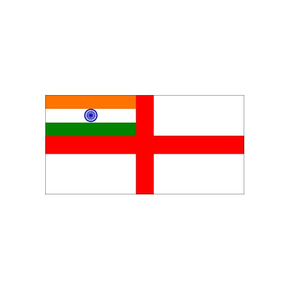 Bandiera da guerra della marina della Repubblica dell'India 400x200cm FLAG239 