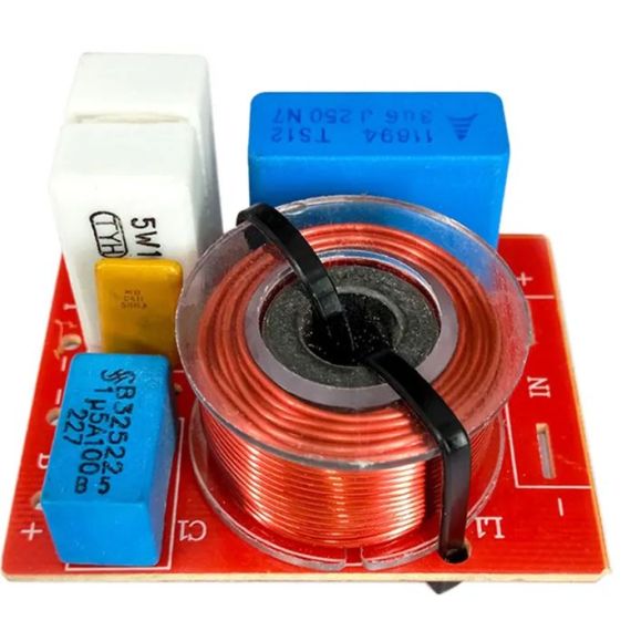 Morsettiera con filtro crossover 4-8 ohm 80W SP134 