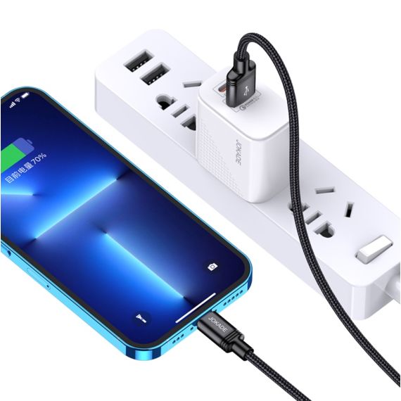 Cavo per ricarica e sincronizzazione 1m 5A USB Lightning JA034 N010 Jokade