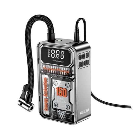 Compressore d'aria portatile per auto 12V pressione massima 10 bar KSC-1154 N085 Kakusiga