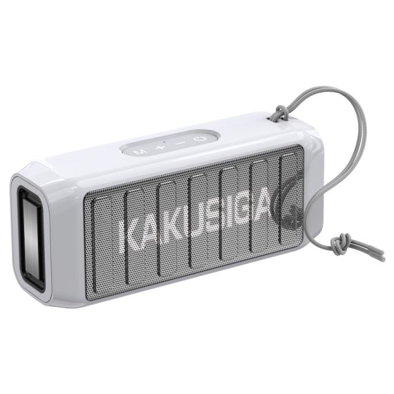 Altoparlante Bluetooth ingressi AUX/USB/Scheda SD Radio FM grigio KSC-606 F2540 Kakusiga