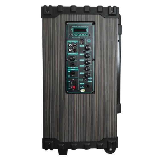 Cassa acustica portatile ricaricabile trolley 10" 80W Bluetooth/SD/USB D-10 