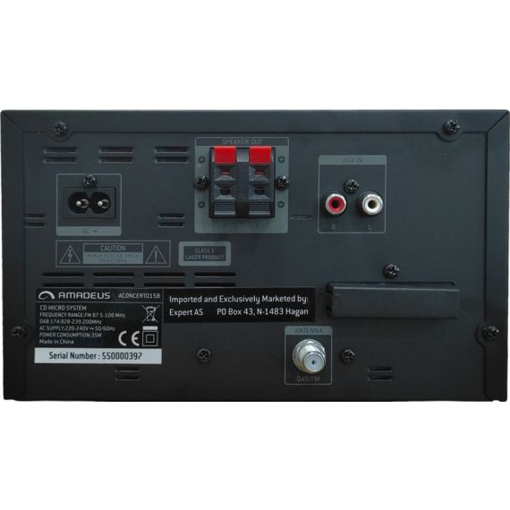 Sistema Hi-Fi con lettore CD/USB/Bluetooth e radio DAB SP678 