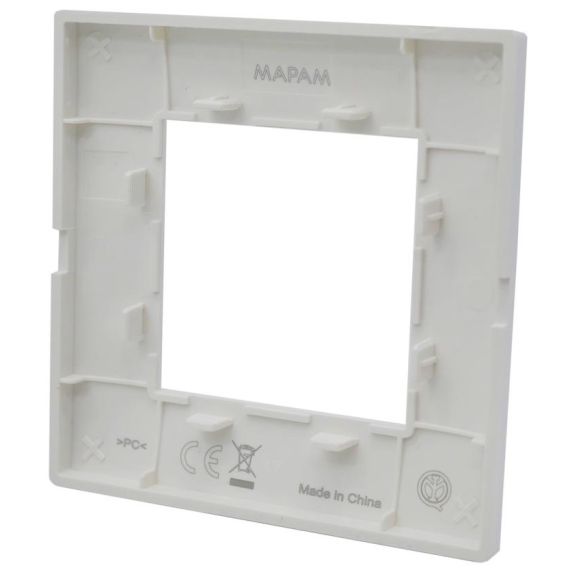 Placca 2 posti champagne Soft Touch compatibile Vimar Plana EL2494 