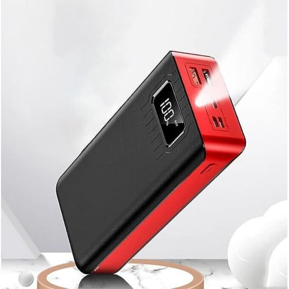 Powerbank 40000mAh 5in1 USB/microUSB/type C - vari colori MOB384 