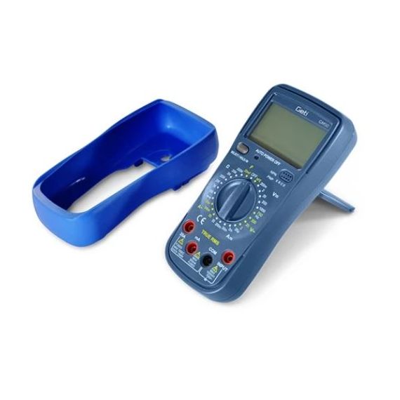 Multimetro digitale con puntali e sonde di temperatura U1110 Geti