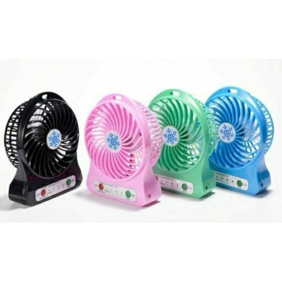 Ventilatore ricaricabile portatile - vari colori WB1578 