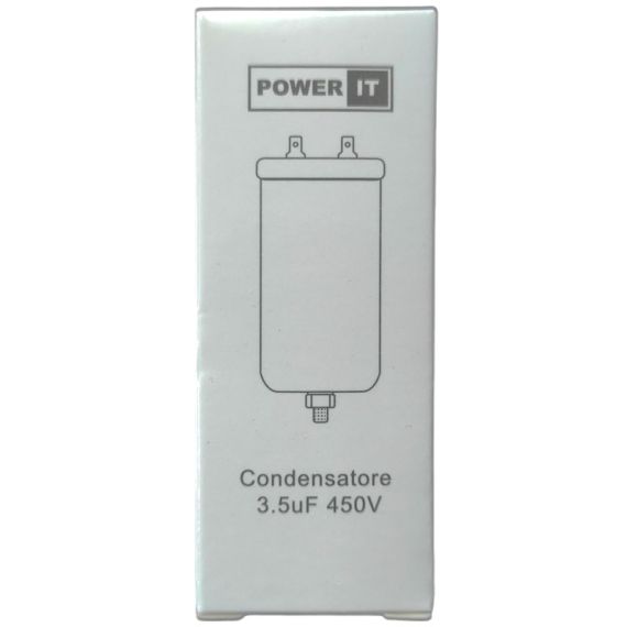 Condensatore 3.5uF 450V con terminale M8 Q836 Power-it