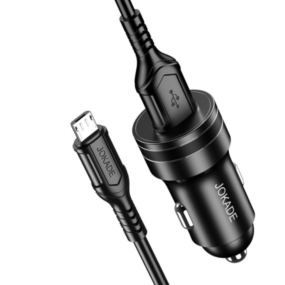 Caricabatterie per smartphone per auto microUSB 3A 18W JB040 F3010 Jokade