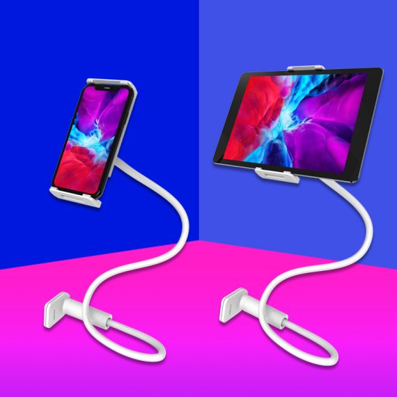 Supporto per smartphone da tavolo bianco KSC-430 F2960 Kakusiga