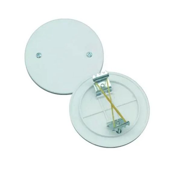 Coperchio con graffe per cassetta da incasso tonda Ø 65 mm EL4078 FAEG