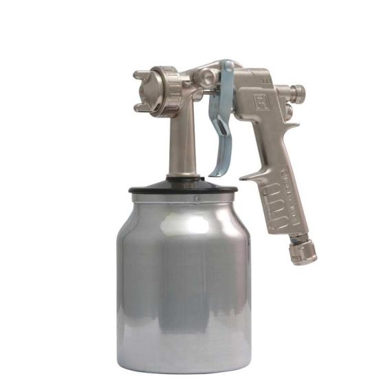 AEROGRAFO VERNICIATURA SERBATOIO INF. ALLUMINIO 1 LT PER COMPRESSORI FV45052 
