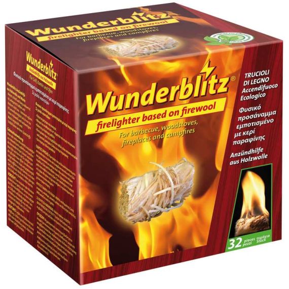 ACCENDIFUOCO ECOLOGICO IN RICCIOLI  32 pezzi FV49683 
