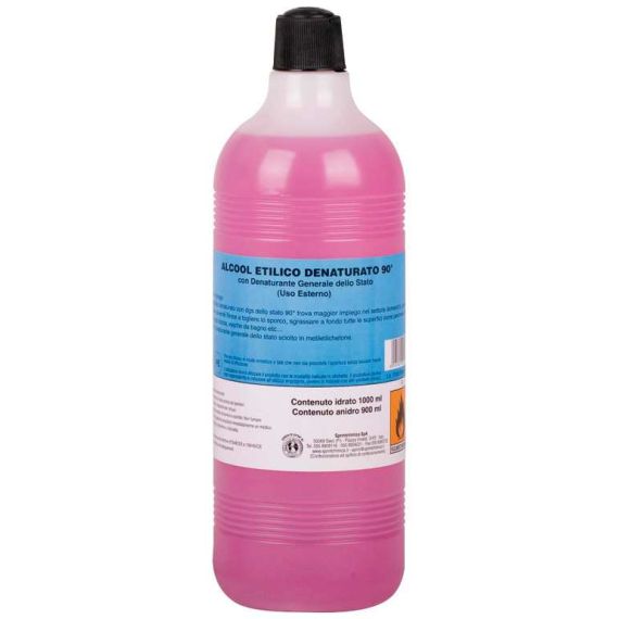 ALCOOL ETILICO DENATURATO 90%  lt. 1 FV52182 