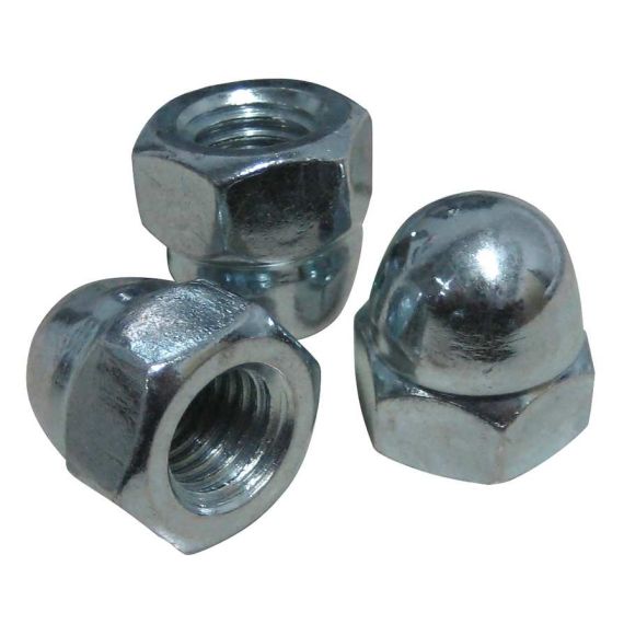 Ambrovit DADO ESAGONALE CIECO In acciaio zincato (UNI 5721)  M 8  100PZ. FV30309 Ambrovit