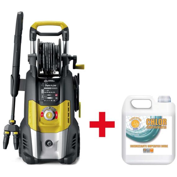Annovi Reverberi IDROPULITRICE ACQUA FREDDA 4K 150 BAR+Faren DETERGENTE CHLOR lt. 5 (OMAGGIO) FV52615 Annovi Reverberi