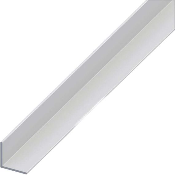 Alfer PROFILO ANGOLARE ALLUMINIO Argento Satinato mm. 25x25x1 mt. 1 FV53601 Alfer
