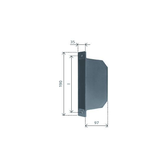 AVVOLGITORE SEMINCASSO COMPLETO Cintino mm. 20 mt. 5,5 (interasse fori mm. 165) FV57609 