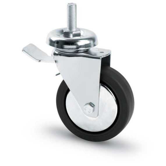 Avo RUOTA GIREVOLE PER MOBILI+FRENO art. 154 bis/b mm. 80-perno M10x30 FV13560 Avo