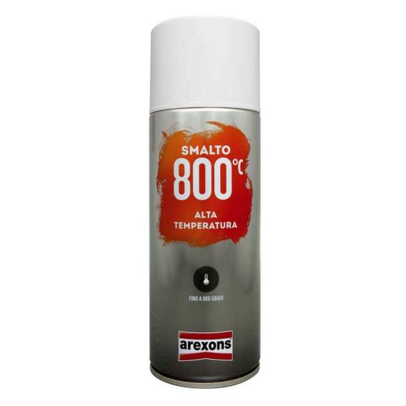 Arexons VERNICE SPRAY SMALTO 800 °C ALTA TEMPERATURA ml. 400 Alluminio FV34962 Arexons