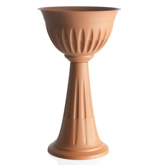 Bama VASO A COLONNA ALBA Col. Terracotta Ø cm. 43x74,5 h FV53181 Bama