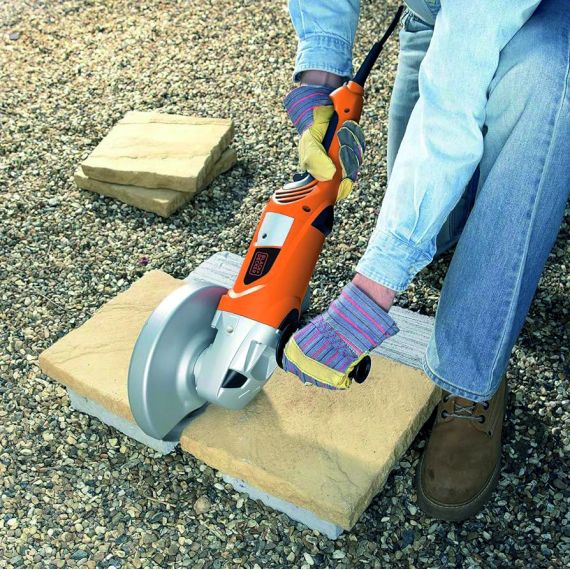 Black+Decker SMERIGLIATRICE ANGOLARE KG2000-QS 230 mm. 2.000 W FV56262 Black + Decker