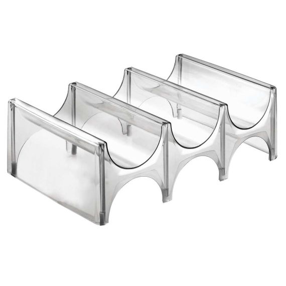 CANTINETTA PORTABOTTIGLIE A 3 POSTI OASI CON PIEDINI ANTIGRAFFIO FV33597 