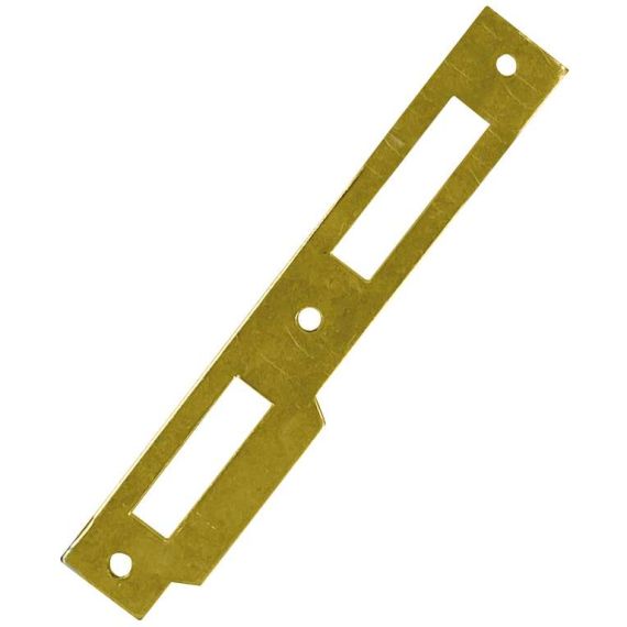 Bonaiti CONTROPIASTRA B/QUADRO C/ALETTA mm.135x20x5 ottonata FV51891 Bonaiti