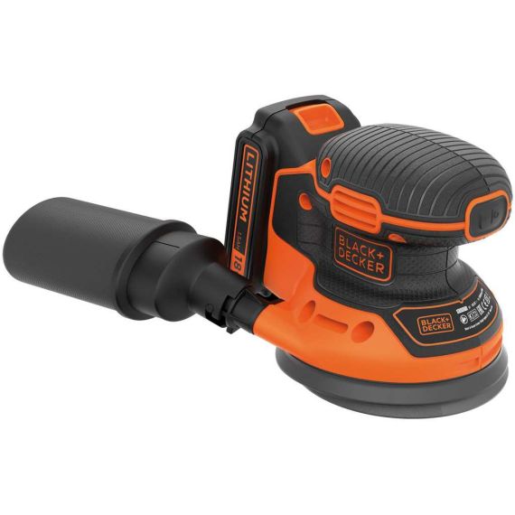 Black+Decker LEVIGATRICE ROTORBITALE A BATTERIA BDCROS18-QW 18V 1 batteria 1,5 Ah FV56243 Black + Decker