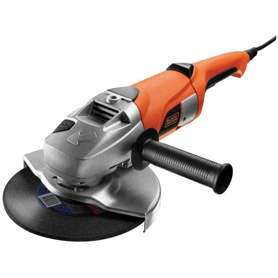 Black+Decker SMERIGLIATRICE ANGOLARE KG2000-QS 230 mm. 2.000 W FV56262 Black + Decker