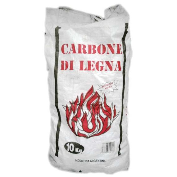 CARBONE DI LEGNA ARGENTINO sacco da kg.10 circa FV31592 