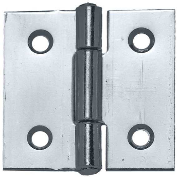 CERNIERA QUADRA PERNO FISSO IN ACCIAIO ZINCATO mm. 31,5x31,5 FV49705 