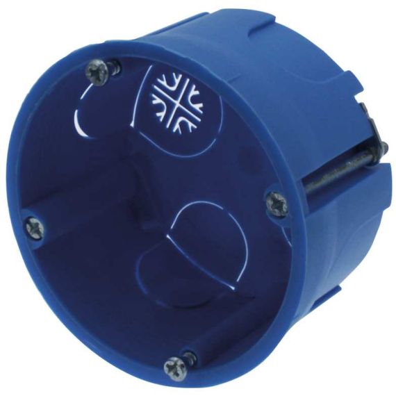 CASSETTA DA INCASSO TONDA IP20 PER PARETE IN CARTONGESSO mm Ø 68 FV50300 