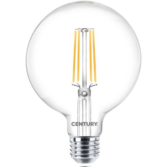 Century LAMPADA A FILAMENTO LED GLOBO E27 Luce calda  8 W - 1.055 lumen FV55902 Century