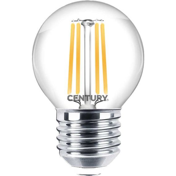 Century LAMPADA A FILAMENTO LED SFERA E27 Luce calda  6 W - 806 lumen FV55913 Century