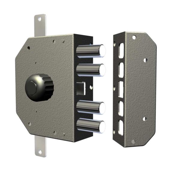 CR SERRATURA LEGNO APPL. CIL/POMPA+S TRIP.C/POMOLO Art. 3250 P E.60,5 Dx FV15423 CR Serrature