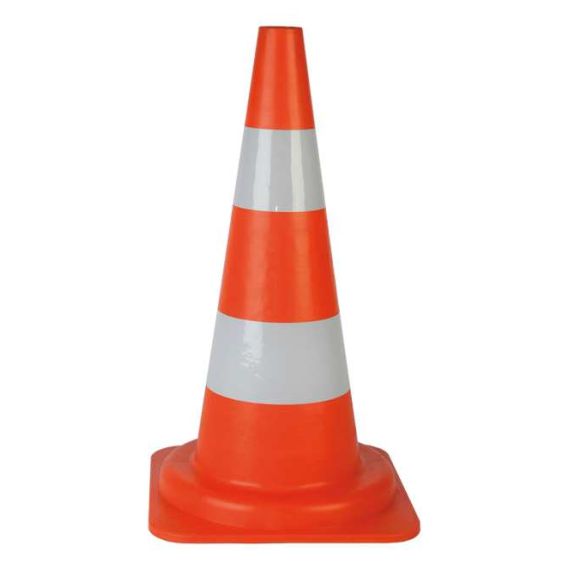 CONO SPARTITRAFFICO col. Arancio/Bianco h. cm. 53 (base 29x29) FV32990 