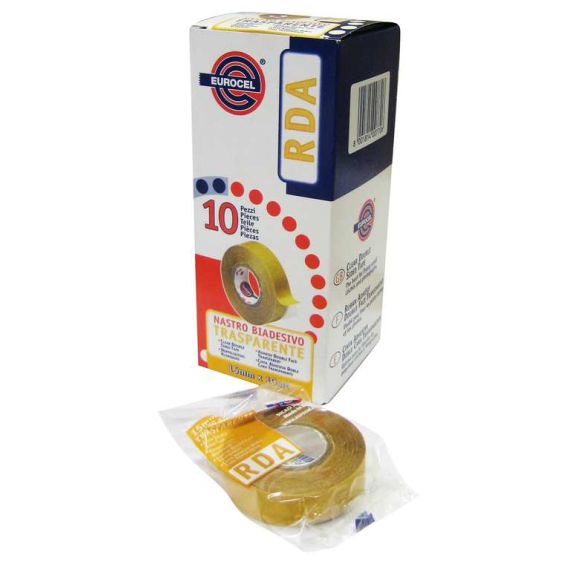 Eurocel NASTRO BIADESIVO mm. 15x10 mt. col. Trasparente FV29494 Eurocel