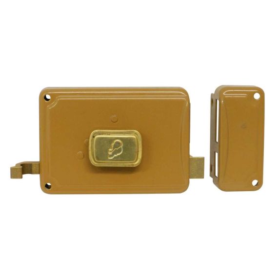 F.lli Facchinetti SERRATURA LEGNO APPL.2M+S CIL/STAC. C/POMOLO Art. P22 E.40 Sx FV42283 F.lli Facchinetti